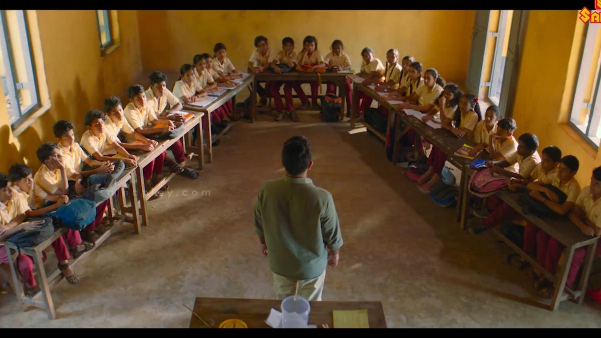 Kerala school classroom with new seating arrangement and engaged students