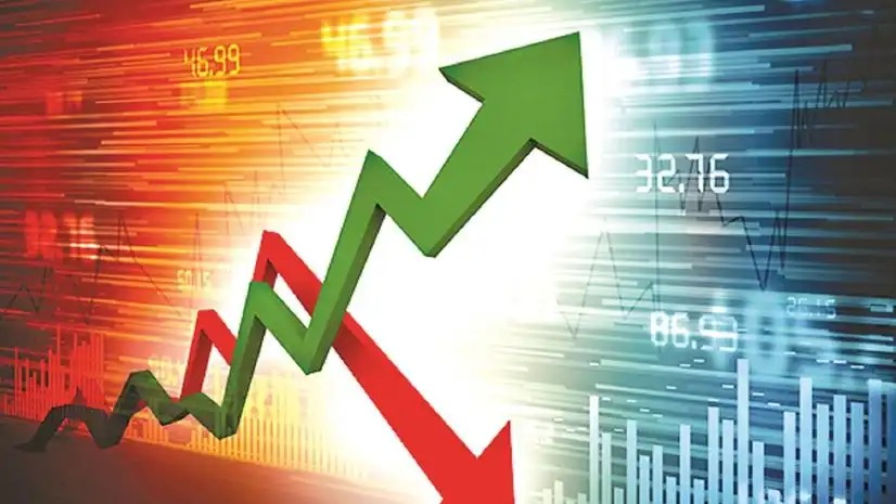Stock market chart showing flatline due to IT stock dip โ Equity market update July 10 Vizzve Finance