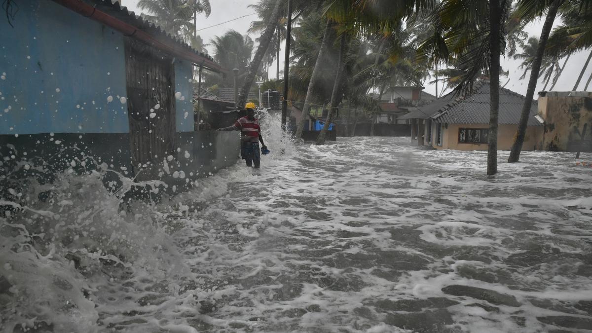Coastal communities affected by rising sea levels and climate change