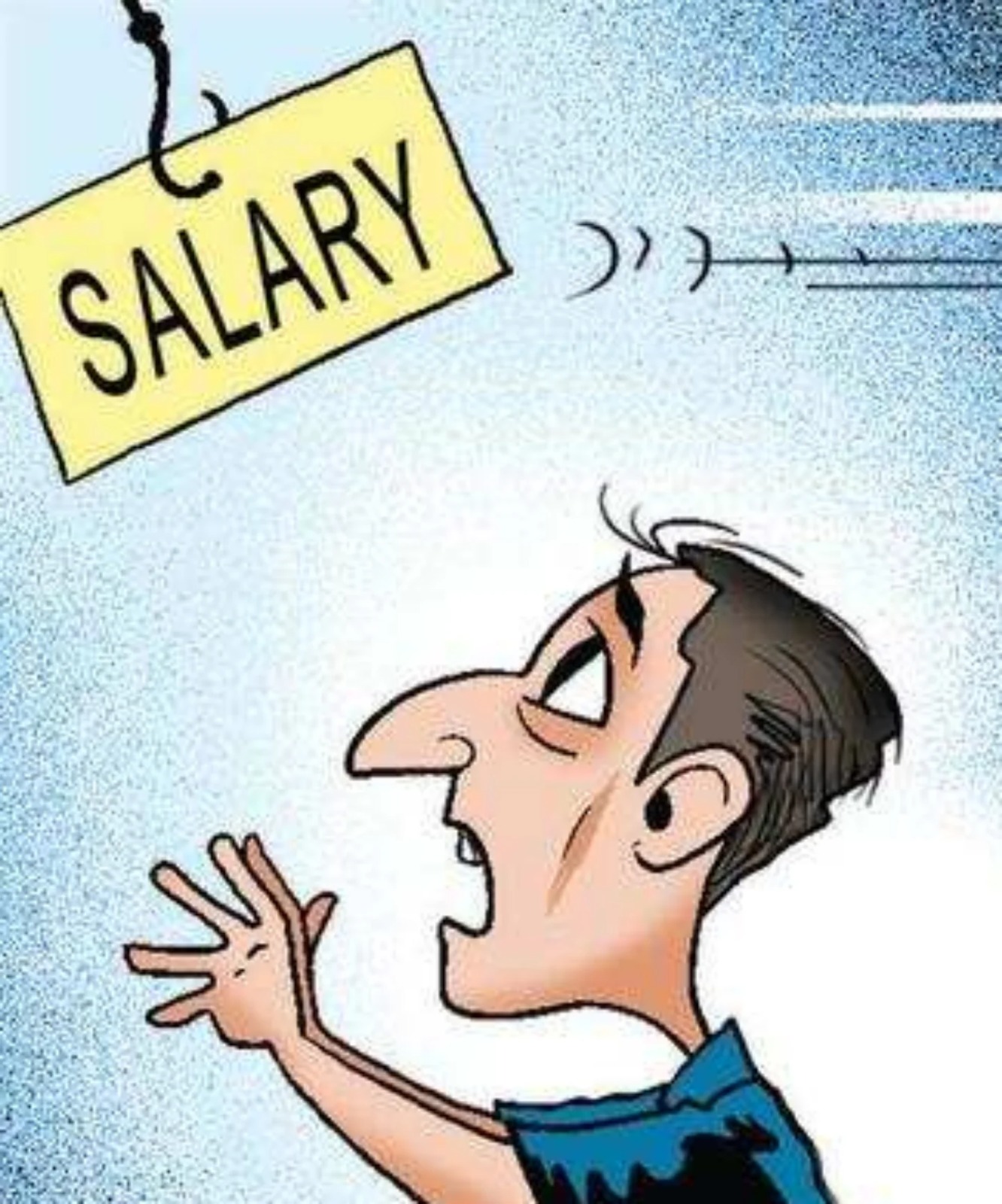 Stressed young Indian professional checking bank balance on phone with Vizzve emergency finance tools in view