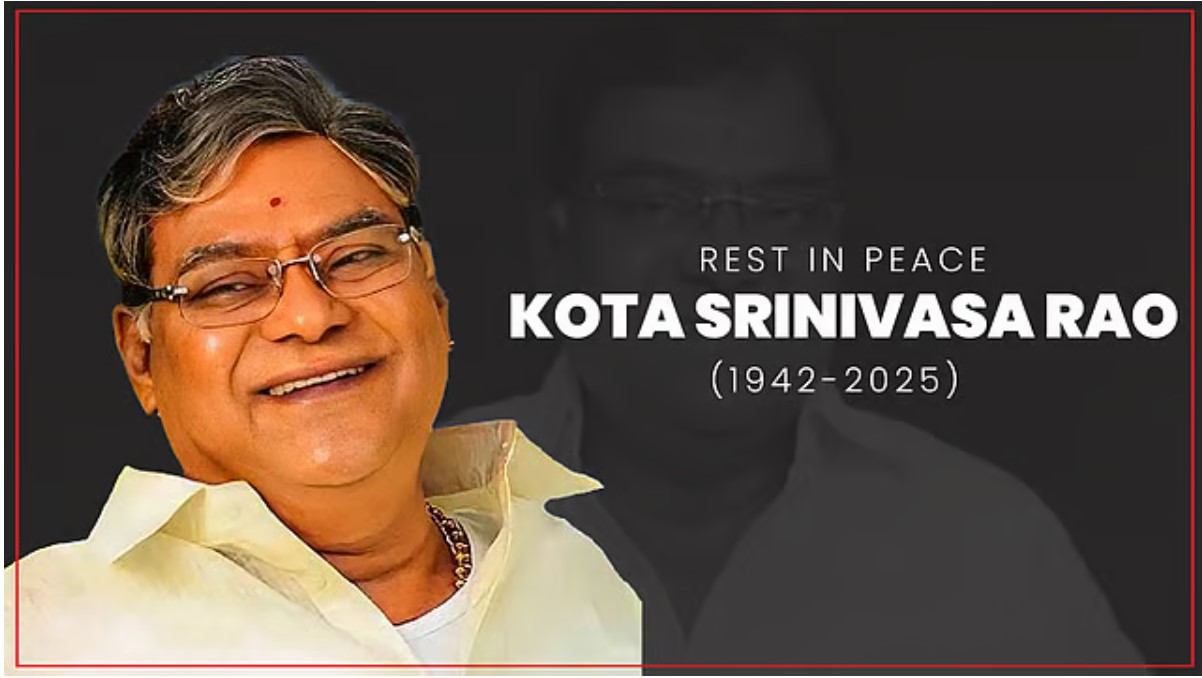 Portrait of Kota Srinivasa Rao – Telugu cinema icon