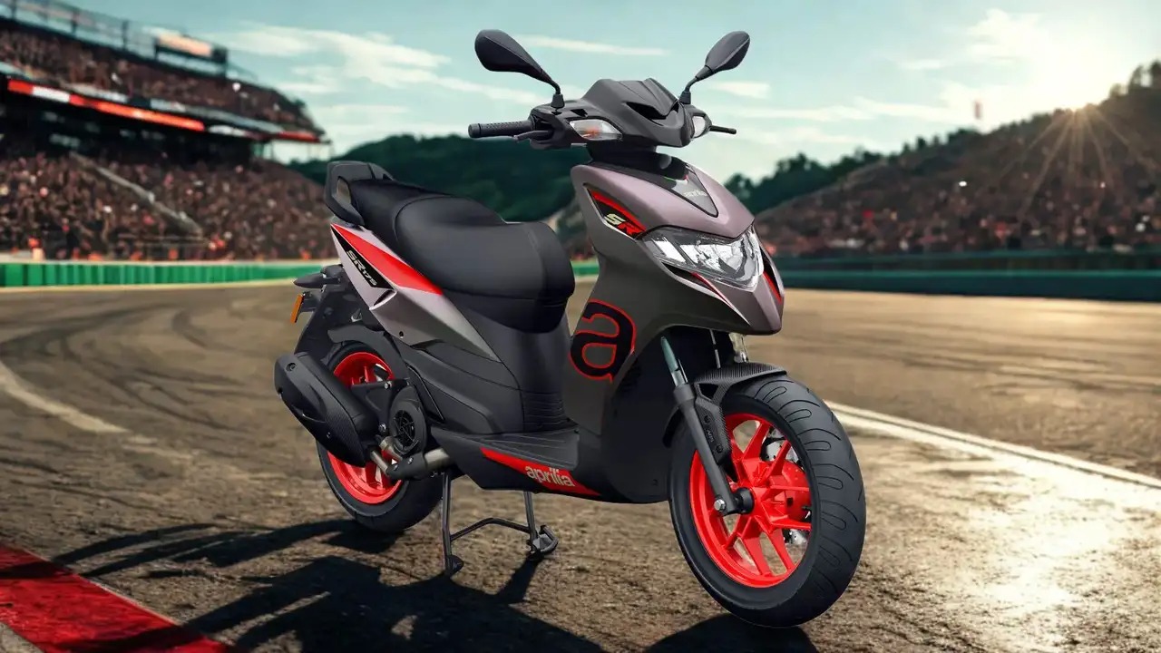 2025 Aprilia SR 175 scooter in India with updated sporty design and features