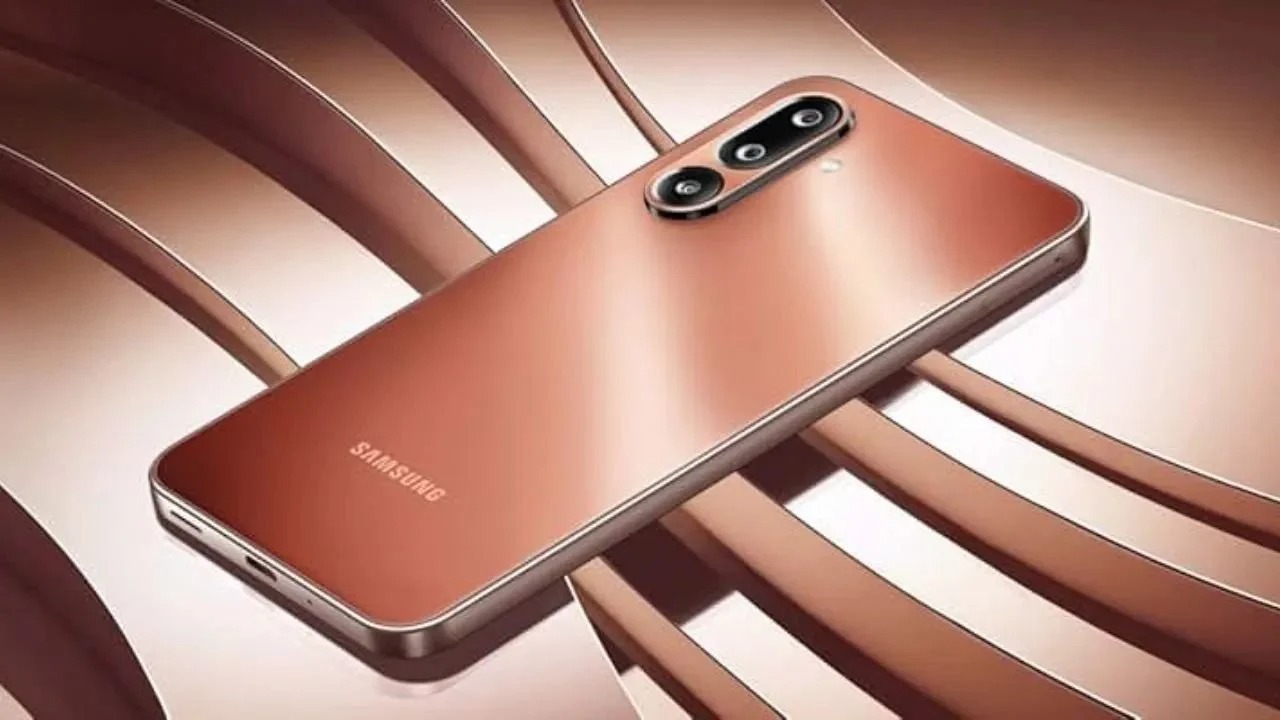 Samsung Galaxy F36 5G smartphone displayed in vibrant colors with key specs highlighted on launch day.