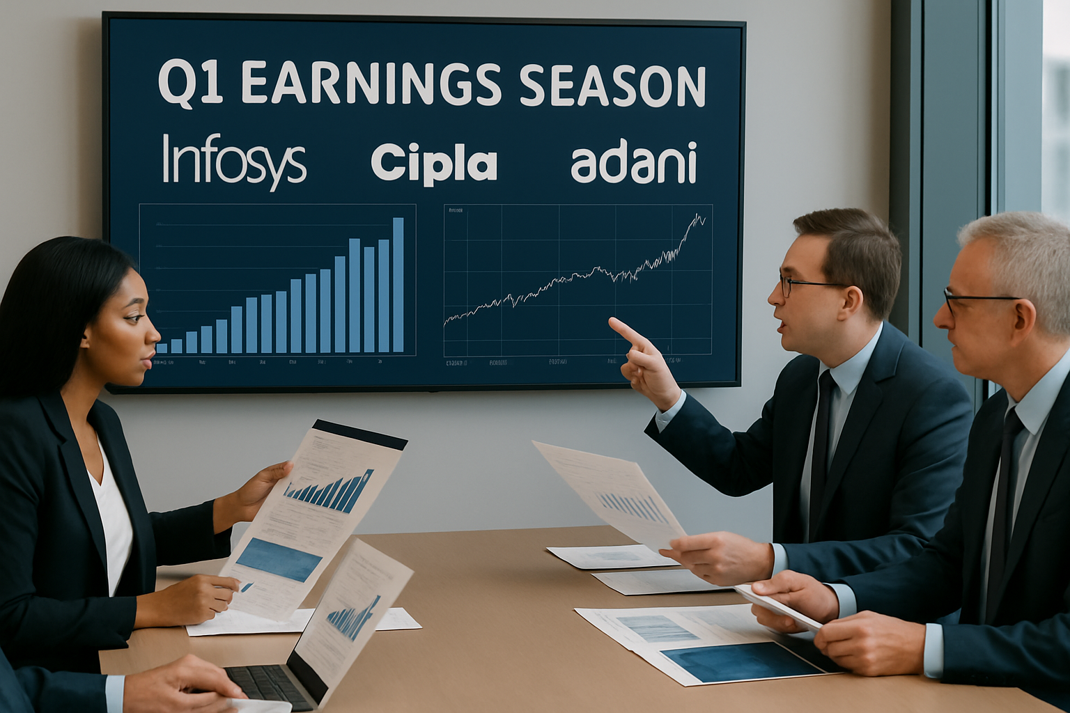 Q1 FY26 Earnings Announcement 2025 - Infosys, Cipla, Adani Group and Leading Indian Companies
