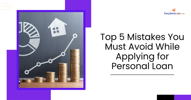 Person calculating personal loan EMI and reading loan agreement carefully