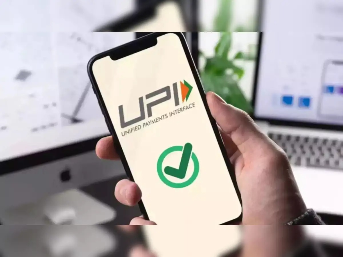 UPI-linked credit card being scanned via smartphone for digital payment in India