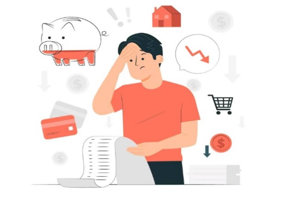 Person stressed over EMI payments, thinking of financial options – Vizzve Finance