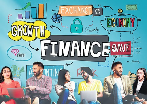 Four young adults showing different financial personalities like spender, saver, hustler, and planner – Vizzve Finance