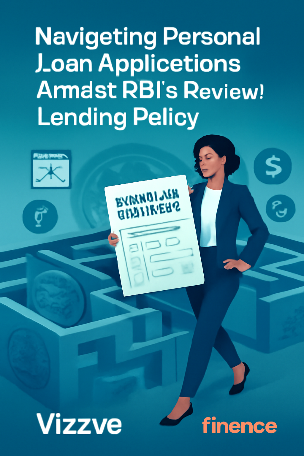 A person reviewing RBI loan policy updates while applying for a personal loan in India