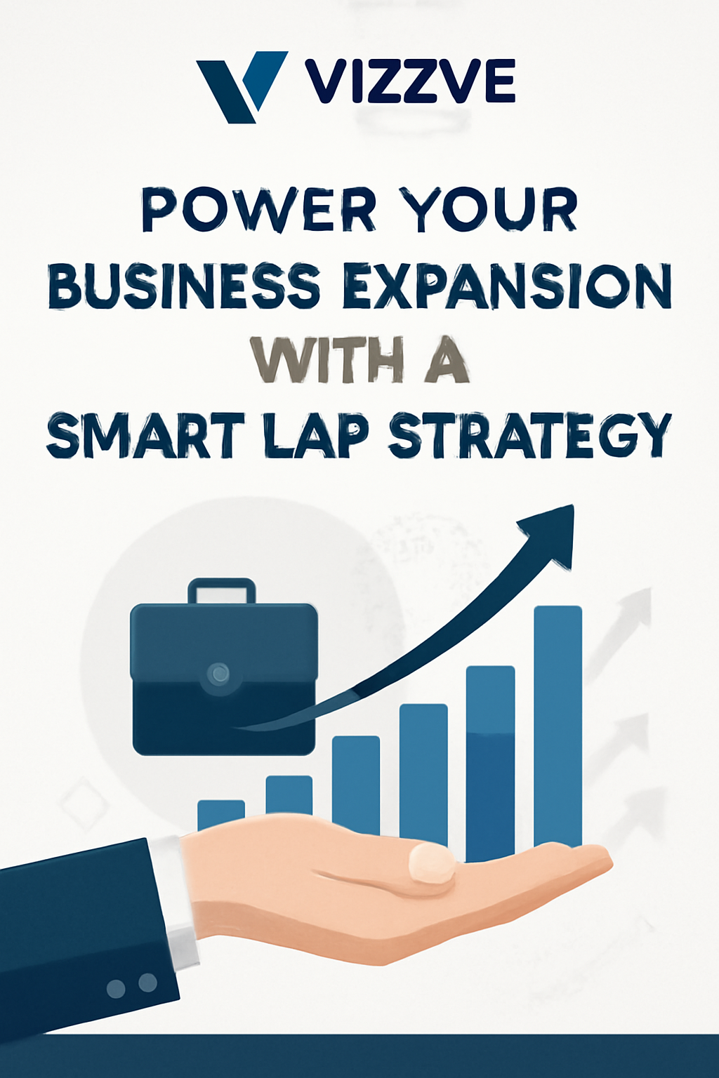 Business owner reviewing documents with a LAP strategy plan from Vizzve Finance