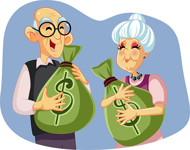 Young Indian professional planning early retirement at 45 with financial chart and beach in background