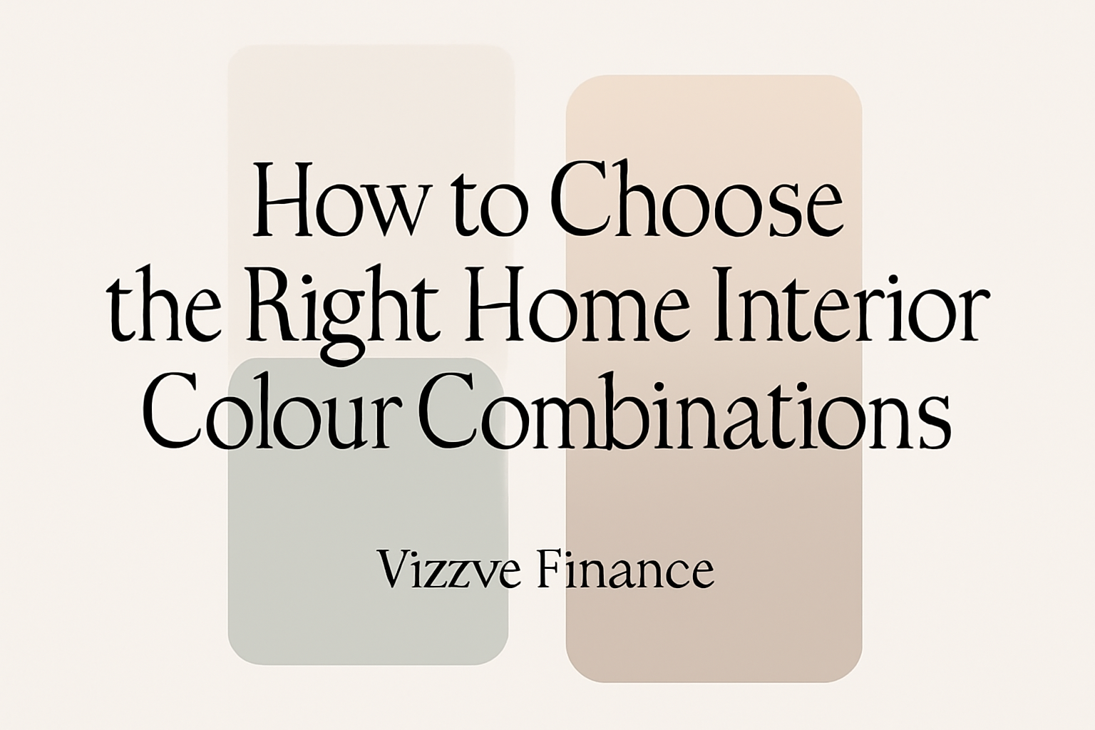 A well-decorated living room showcasing perfect home interior colour combinations.