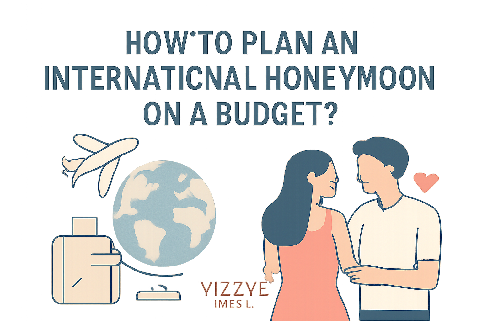 Couple enjoying scenic budget-friendly honeymoon abroad