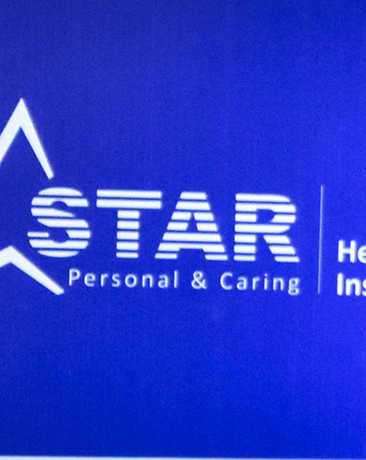 Star Health Insurance office building with a digital shield symbol indicating cybersecurity and regulatory compliance