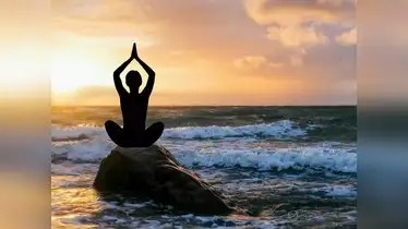 Peaceful morning ritual with diya and incense – spiritual start to the day