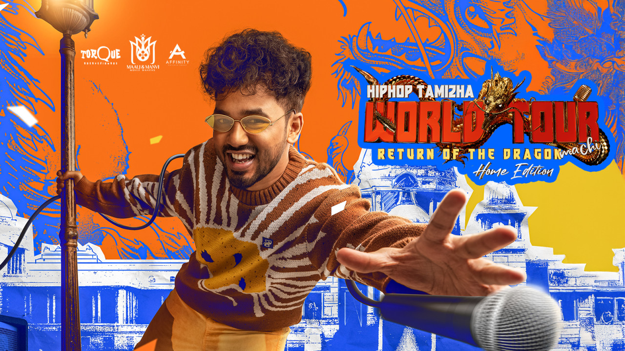Hiphop Tamizha performing live at NICE Grounds Bengaluru August 2025