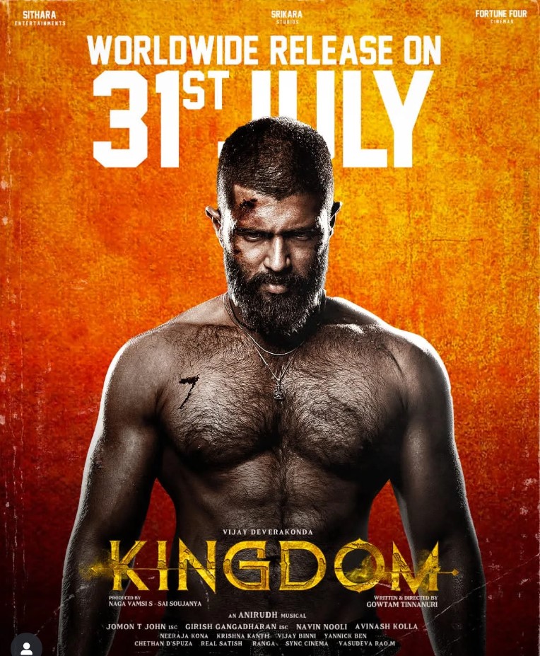 Vijay Deverakonda in Kingdom – high-stakes spy thriller marking potential career comeback in 2025