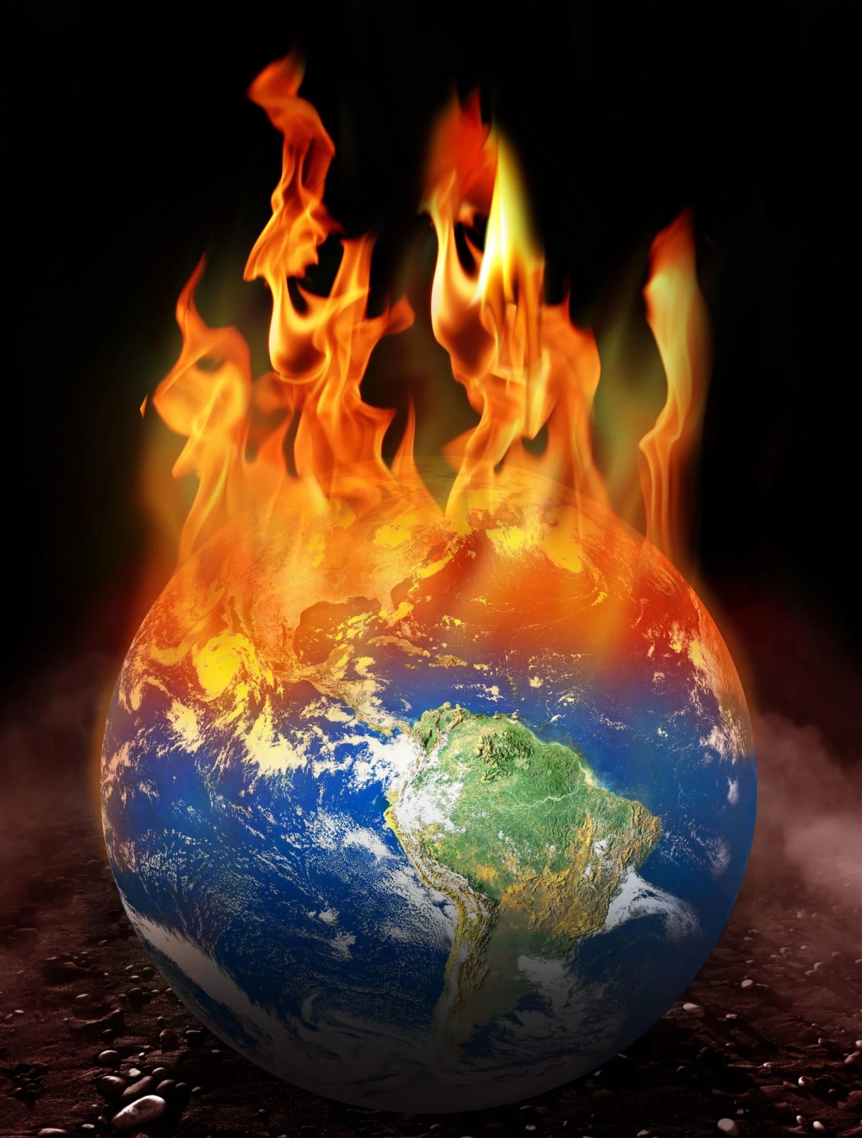 Global heatwave map – Earth heating up during 2025–29 due to climate change