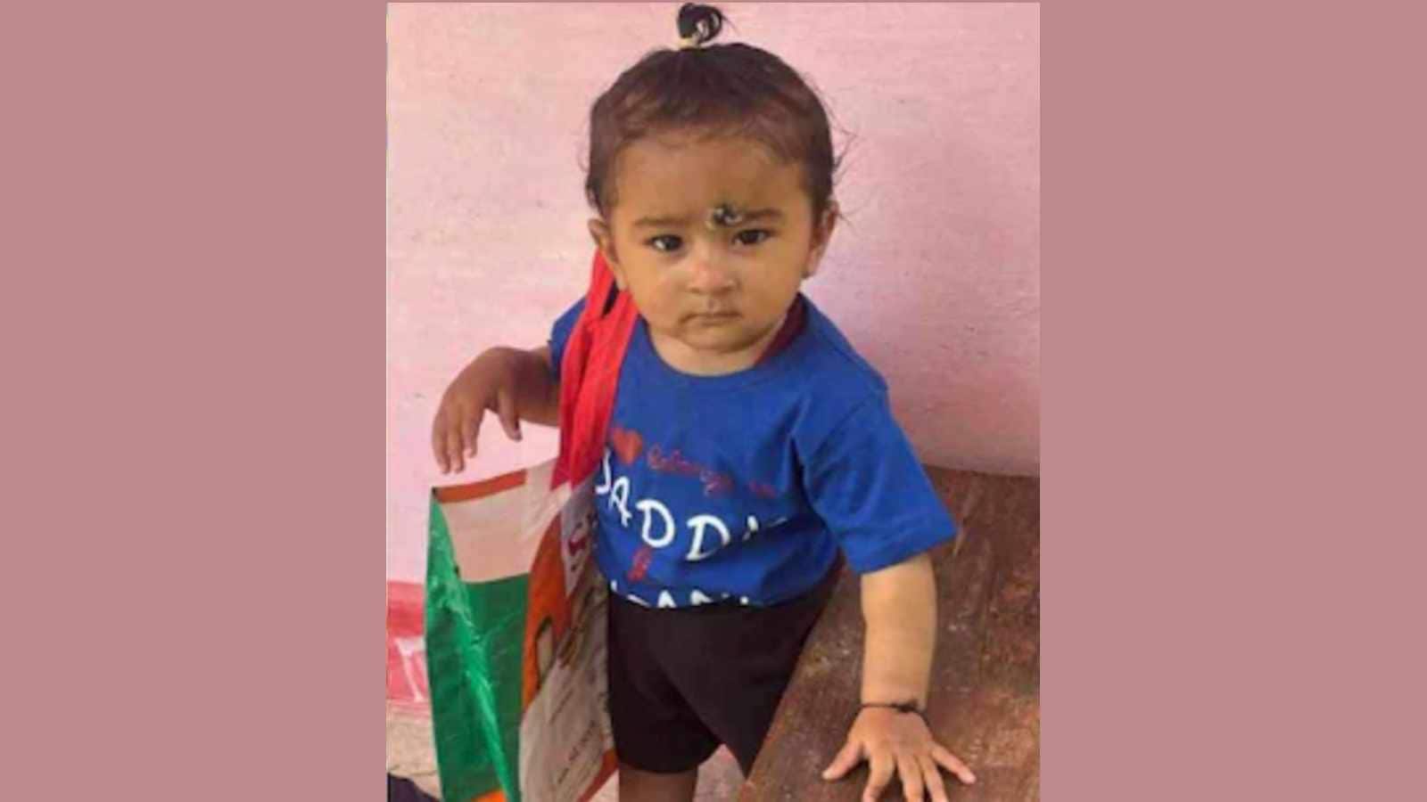 Ambulance outside a hospital in Uttarakhand with a grieving family
