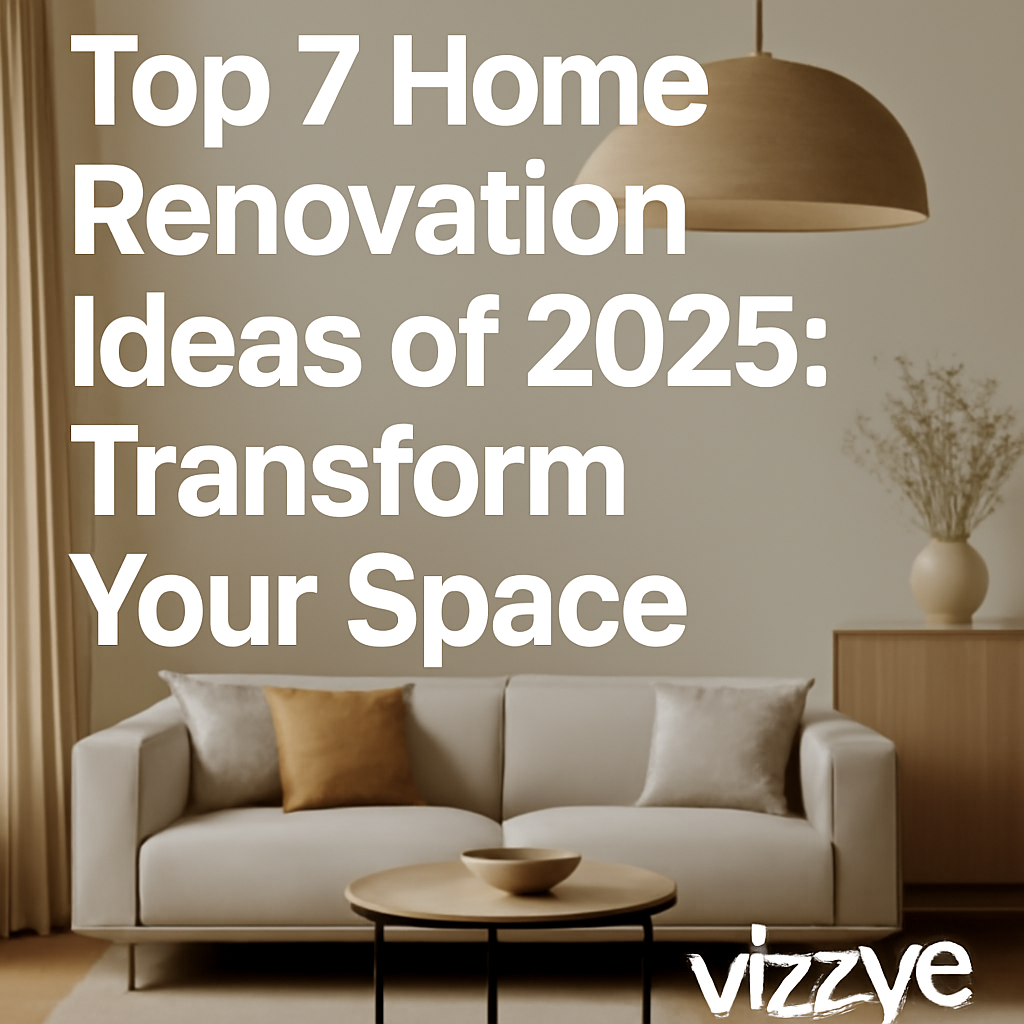 Modern Home Reno Top 7 Home Renovation Ideas of 2025 | Smart & Modern Home Upgrades