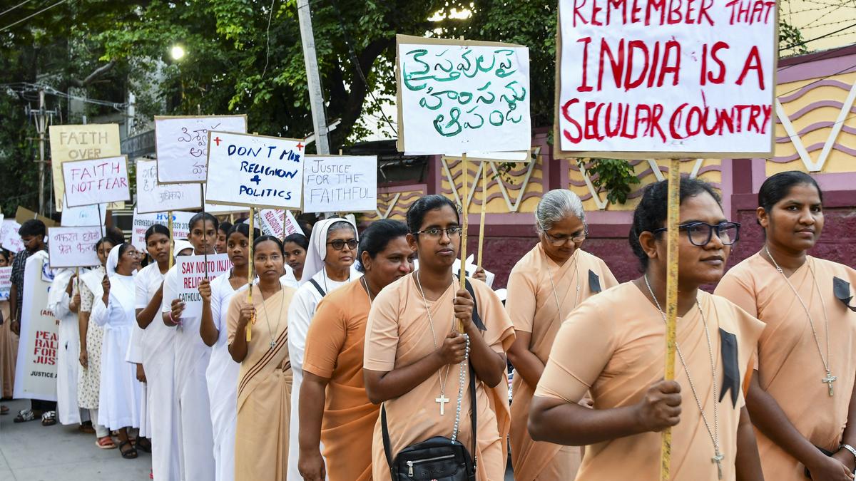 Court building in Chhattisgarh symbolizing the ruling granting bail to two Kerala nuns in a human trafficking and religious conversion case