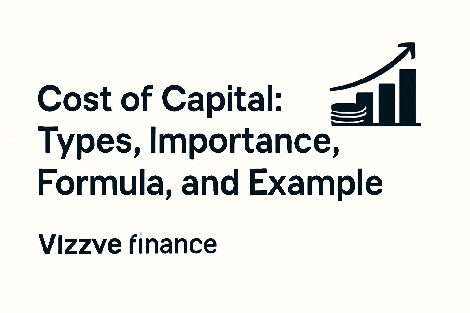Illustration showing different types of cost of capital in financial management