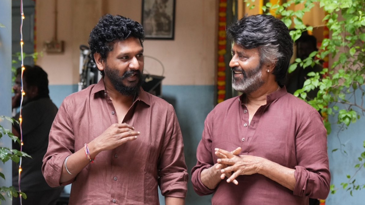 Actor from ‘Coolie’ looking contemplative, symbolizing personal sacrifice and intense preparation with a backdrop of isolation