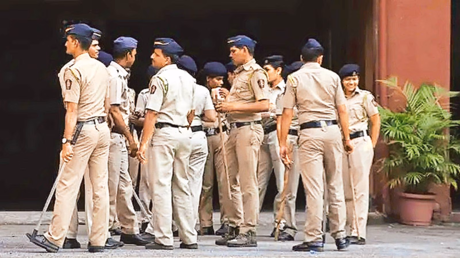 Kerala police and judicial settings with a worried woman symbolizing the controversy over coerced statements in the nuns arrest case