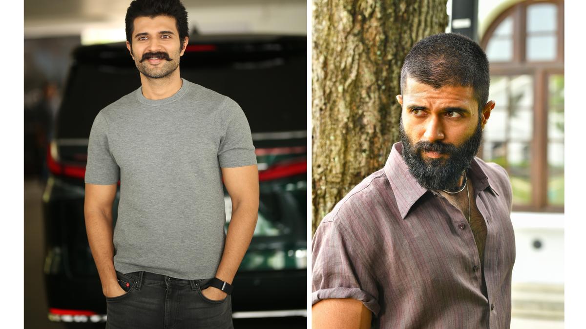 Vijay Deverakonda in a thoughtful interview, reflecting on stardom, acting, and his desire to be a respected and content actor at 60