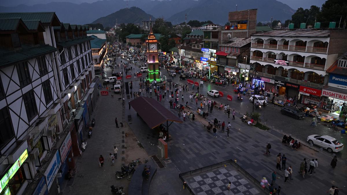 Security personnel patrolling in Jammu & Kashmir amidst heightened vigilance ahead of Article 370 abrogation anniversary