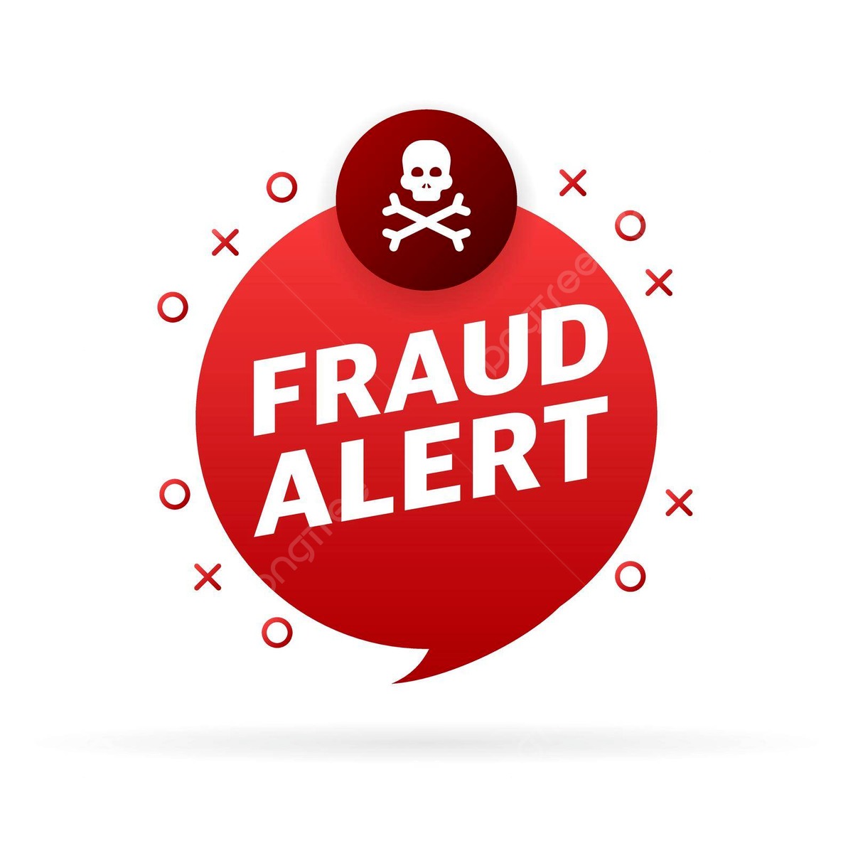 Cybercrime alert banner with Madhya Pradesh map and digital fraud symbols