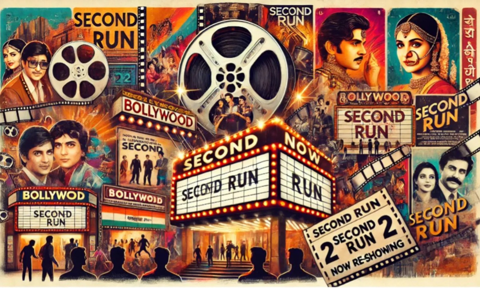 Classic film poster being recreated for a modern reboot