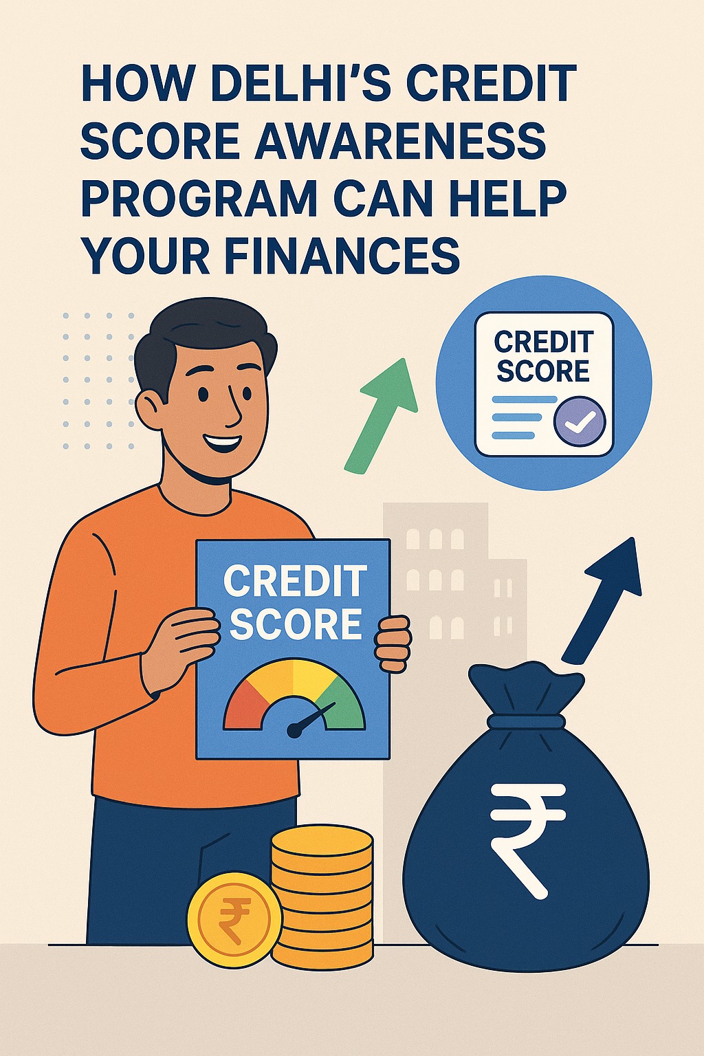 Workshop session on credit score awareness in Delhi