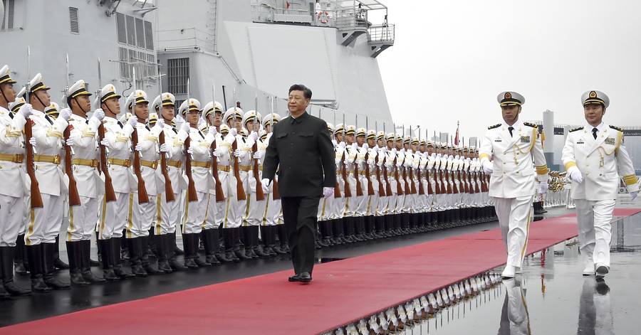 Chinese President Xi Jinping addressing the People’s Liberation Army amid leadership purges and anti-corruption drives in 2025