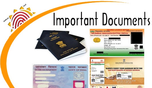 Loan application documents laid out on a desk with Vizzve Finance branding