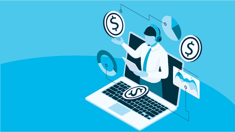 Diagram comparing loan pricing models for different loan types, Vizzve Finance branding
