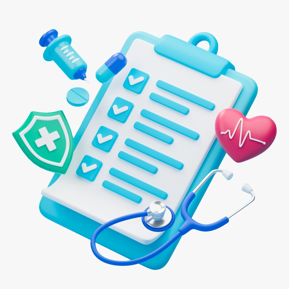 Patient discussing medical loan options with financial advisor, Vizzve Finance branding