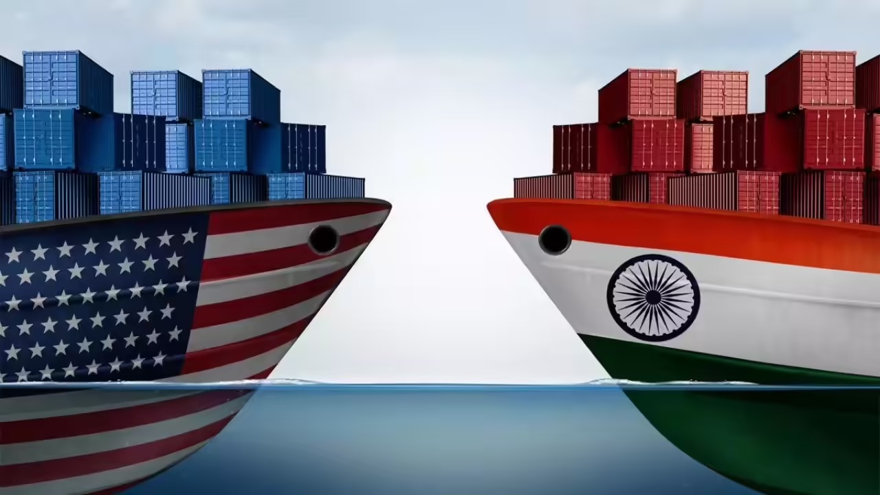 Small Indian exporter reviewing goods for shipment amid U.S. tariff challenges