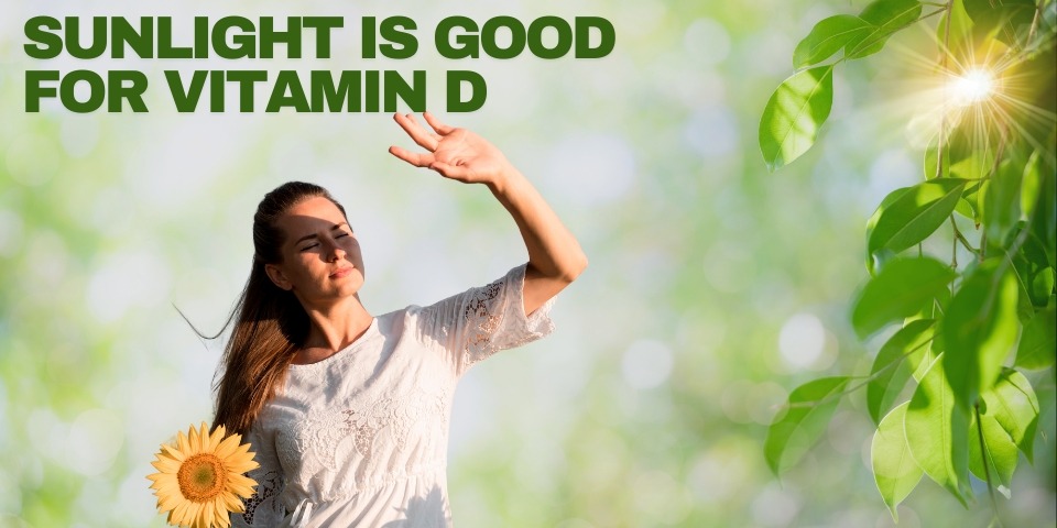 Person enjoying sunlight to boost vitamin D levels