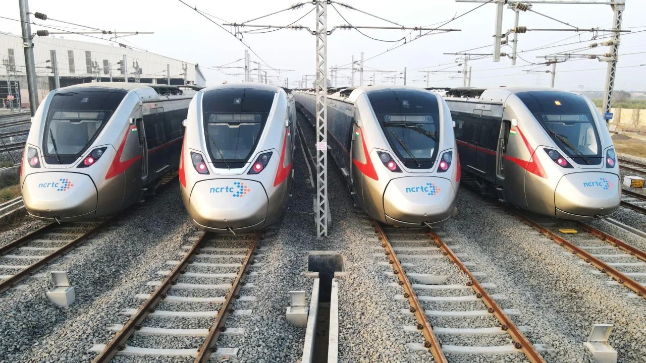 Delhi–Meerut RRTS rapid rail under construction in NCR