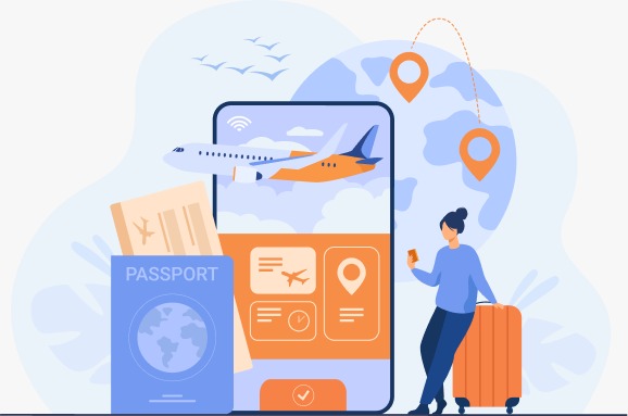 Traveler planning a last-minute holiday with Vizzve Instant Loans