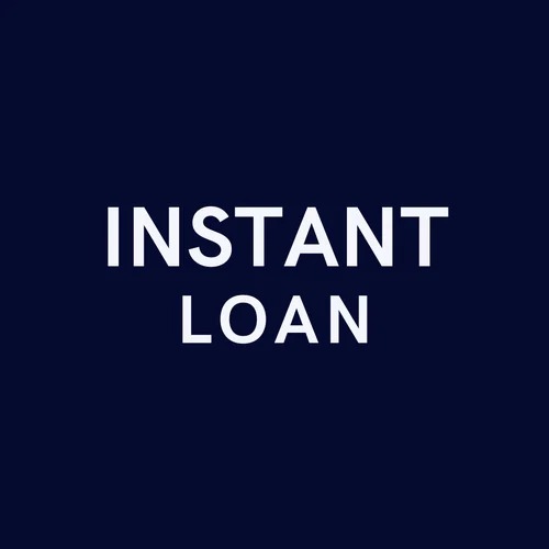 Person checking instant loan app while holding investment portfolio papers