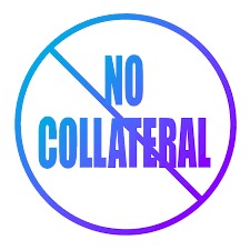 Young professional applying for no-collateral loan online