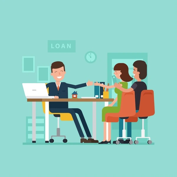 Young couple applying for a joint loan online through Vizzve Finance