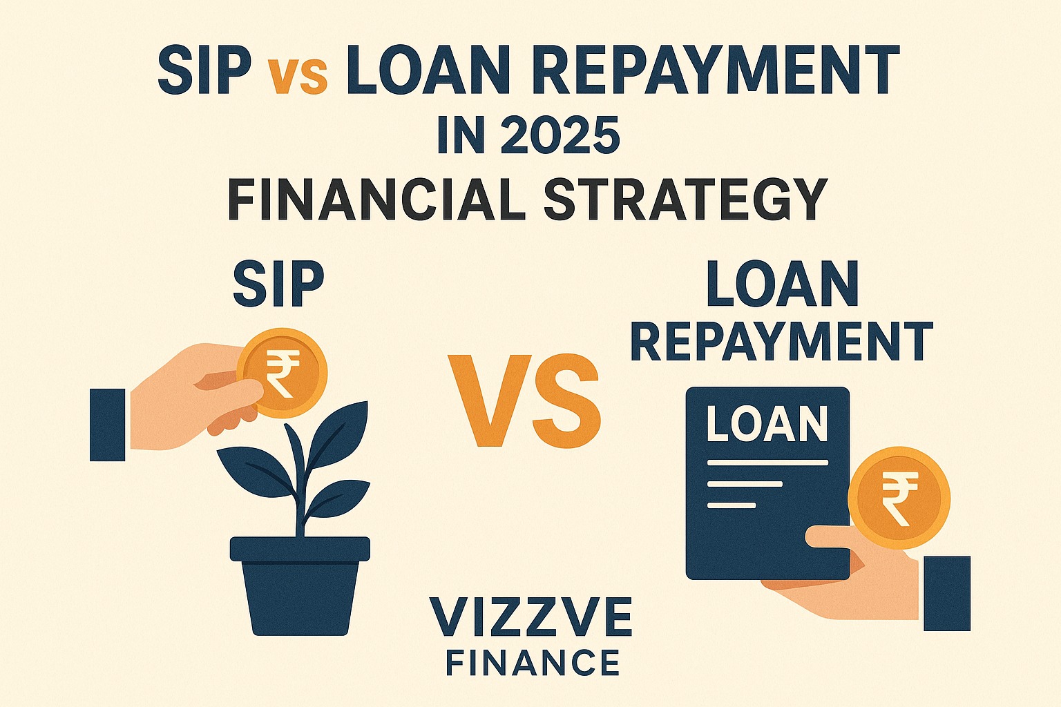 SIP vs Loan Repayment in 2025 – Financial Strategy with Vizzve Finance