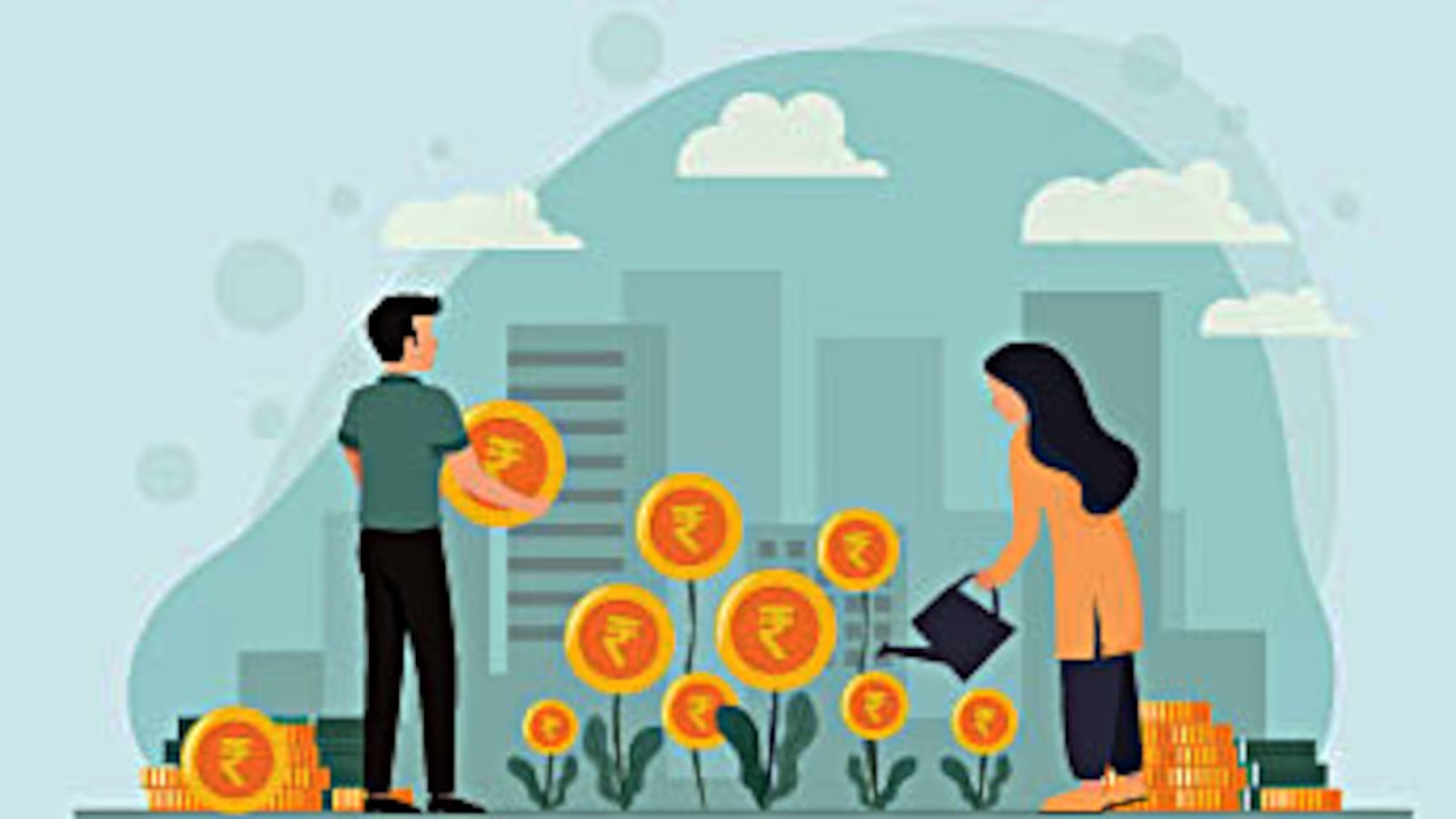 Young Indian professional planning investments and loans for early financial freedom by 30