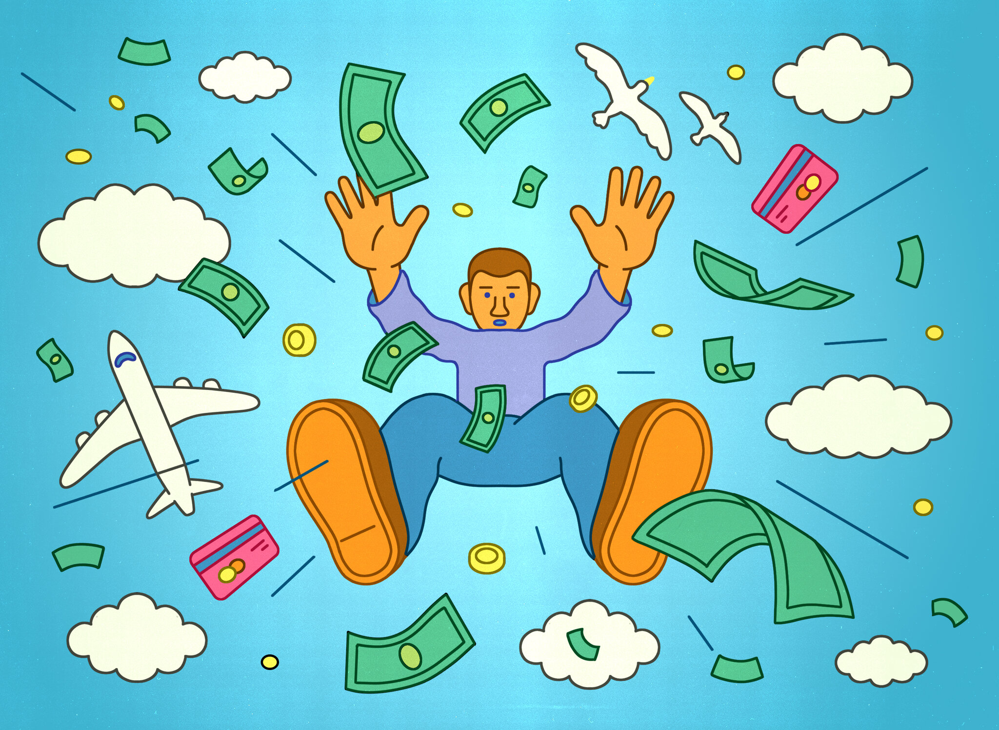 Young person managing loans on smartphone – Gen Z credit culture