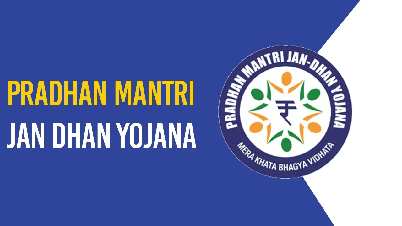 Infographic showing 11 years of Pradhan Mantri Jan Dhan Yojana achievements in India