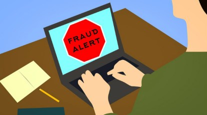 Kolkata fake loan scam alert illustration
