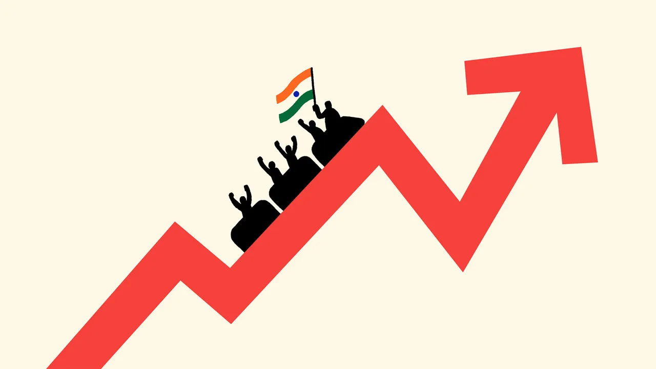 Retail investors contributing to India’s stock market growth.